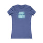 Just Knit Blue Women's T Shirt