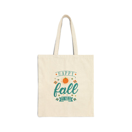 Cotton Canvas Tote Bag