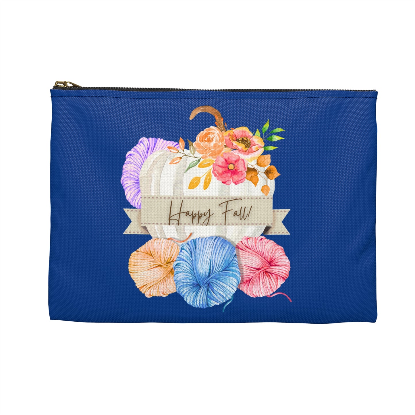 Cozy Autumn Accessory Pouch