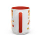 Cozy Ghost Accent Coffee Mug (15oz)