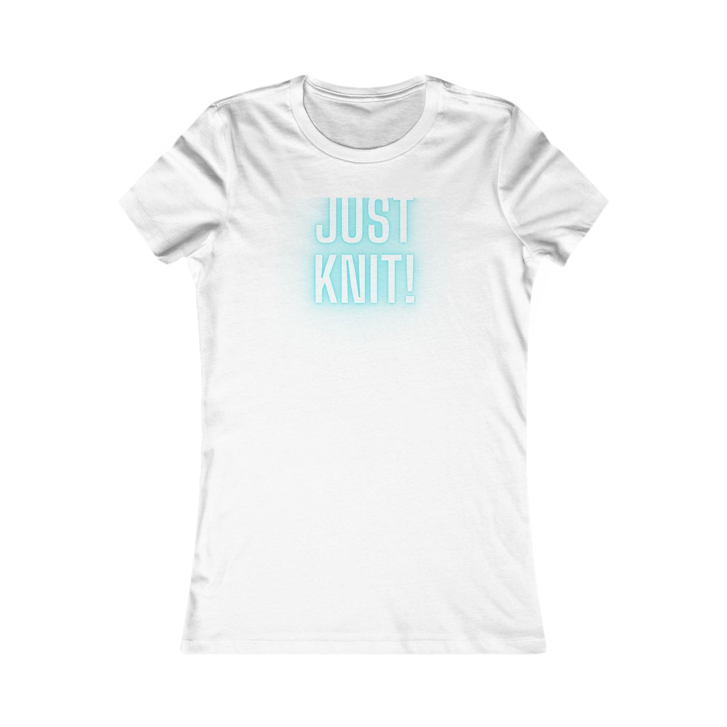Just Knit Blue Women's T Shirt