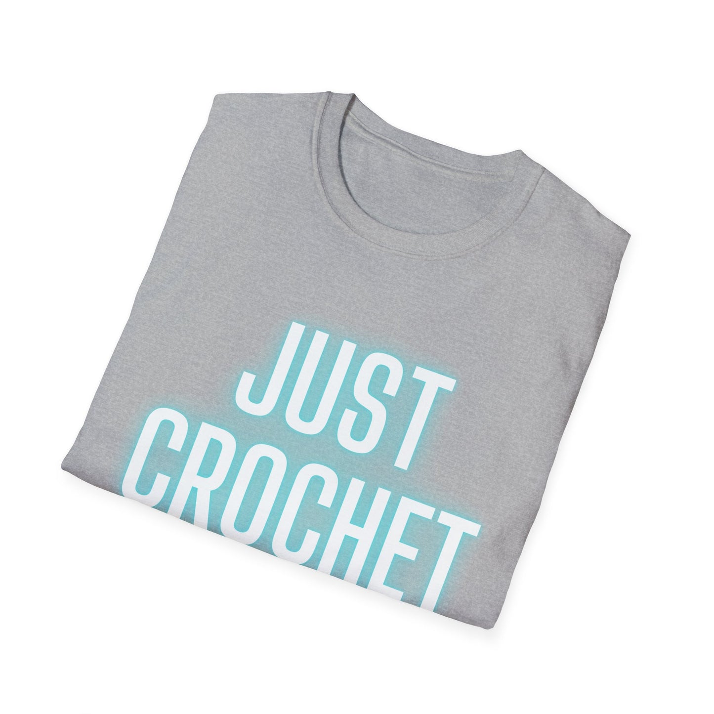 Just Crochet Blue Unisex T Shirt
