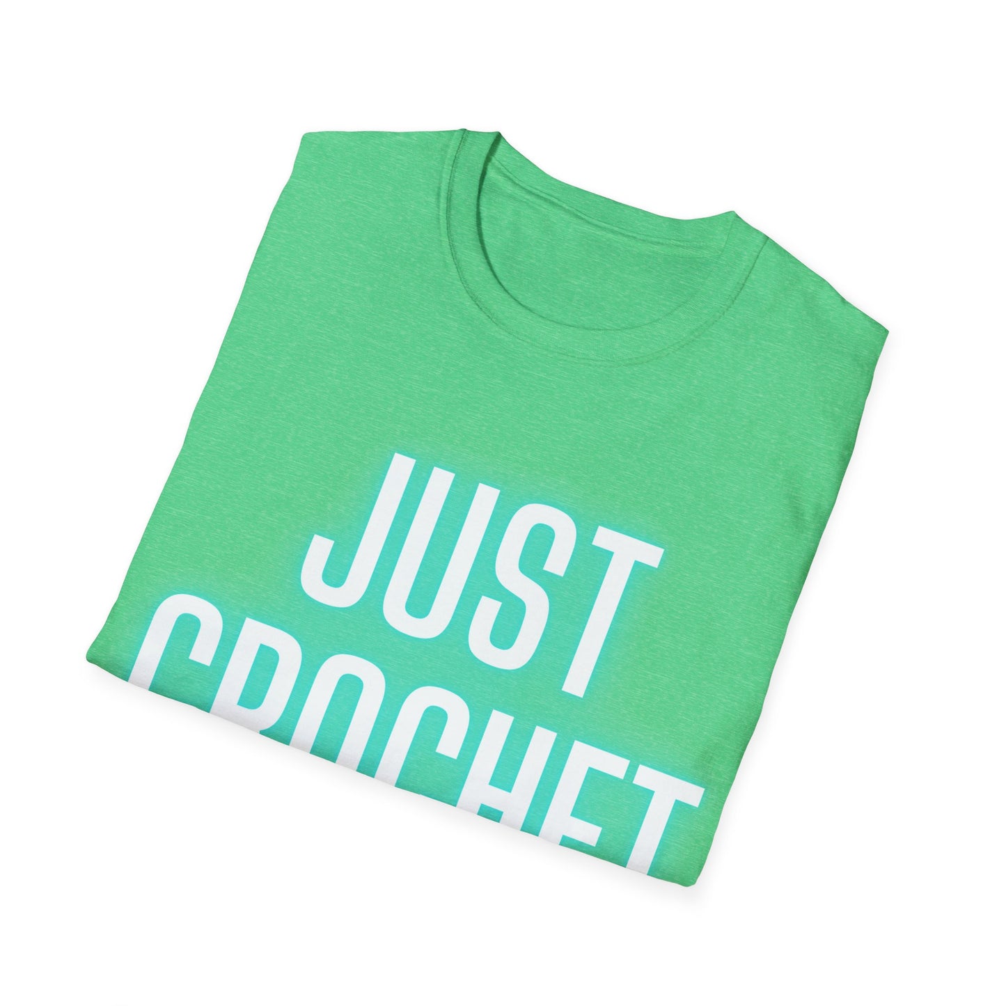 Just Crochet Blue Unisex T Shirt