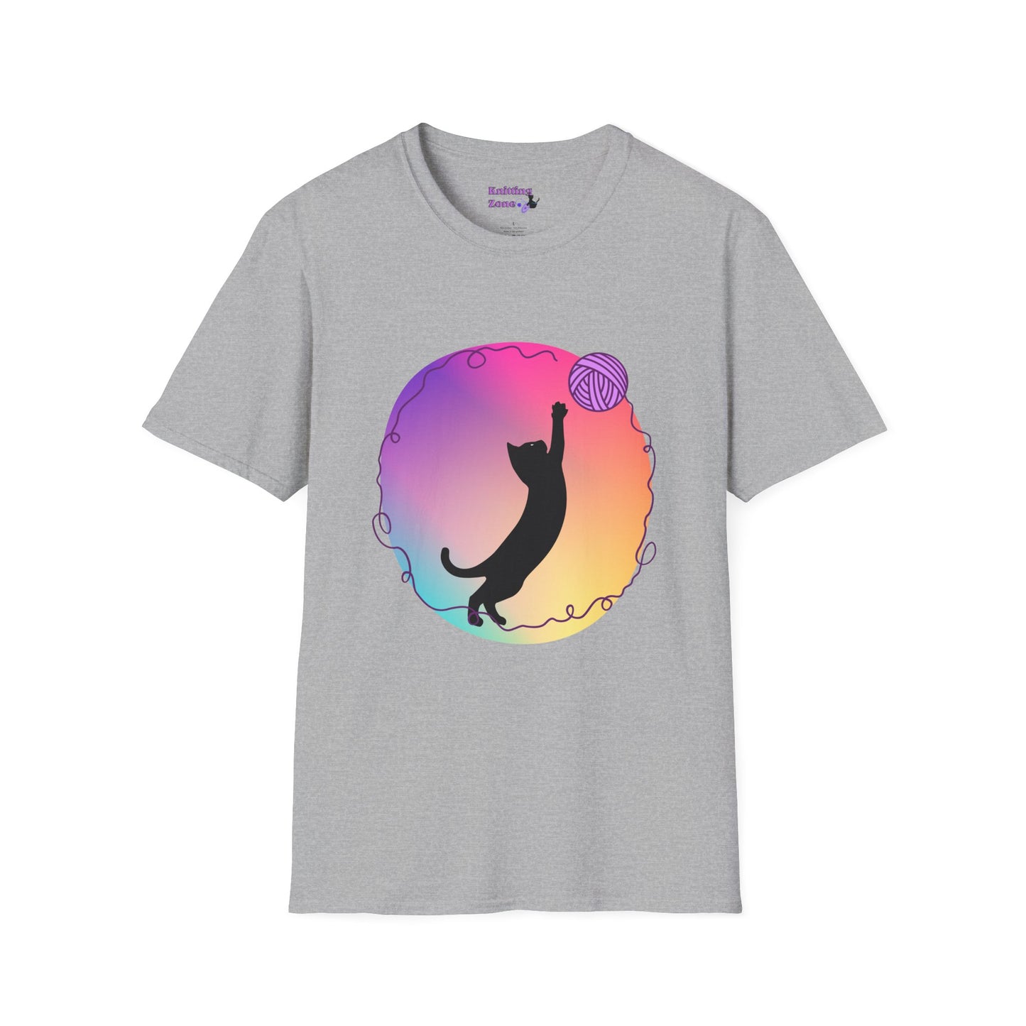 Cat With Yarn Unisex T Shirt