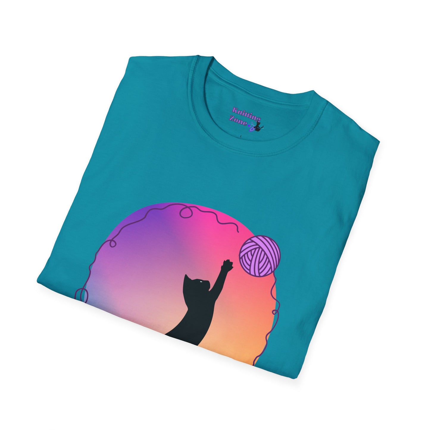 Cat With Yarn Unisex T Shirt