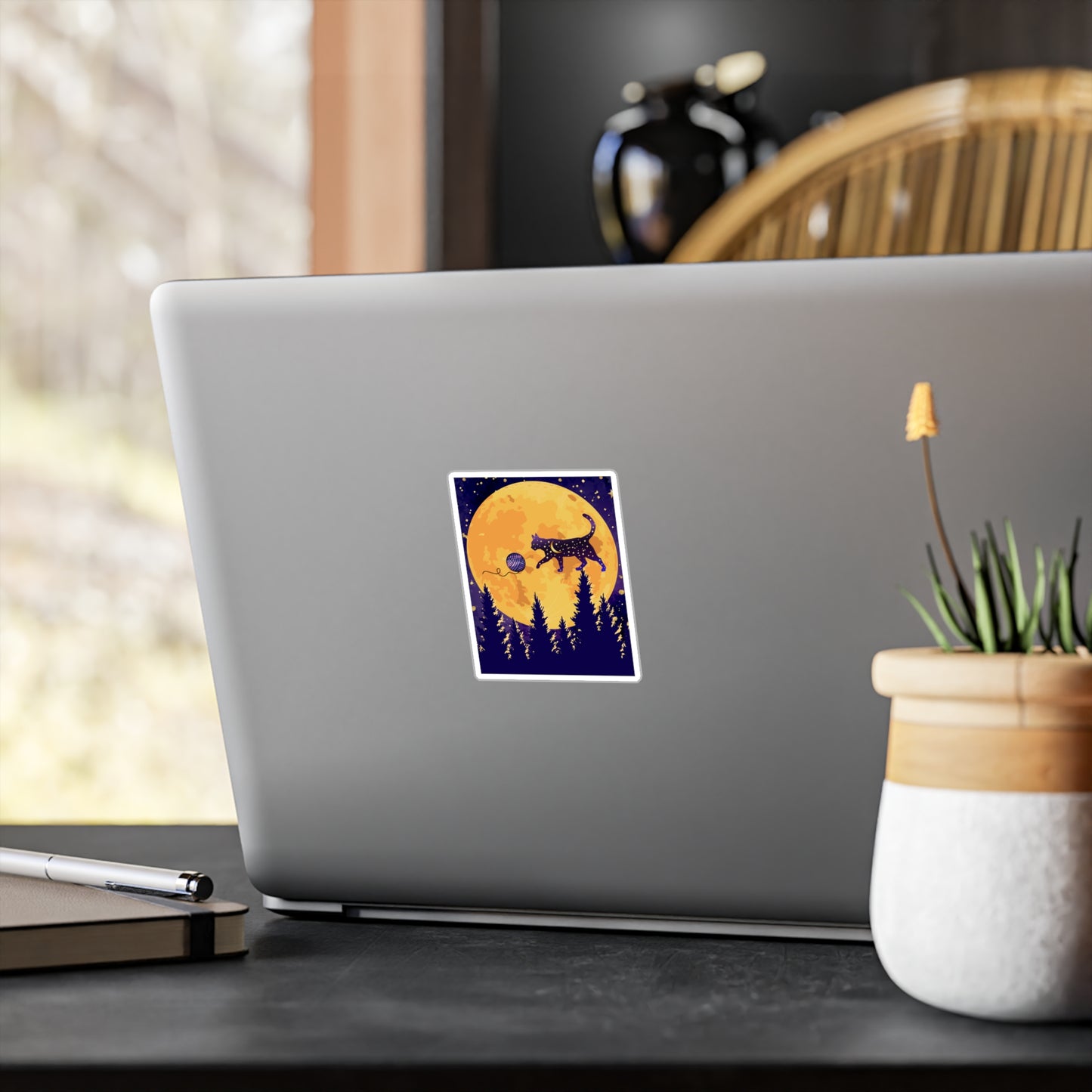 Star Cat Sticker