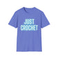 Just Crochet Blue Unisex T Shirt