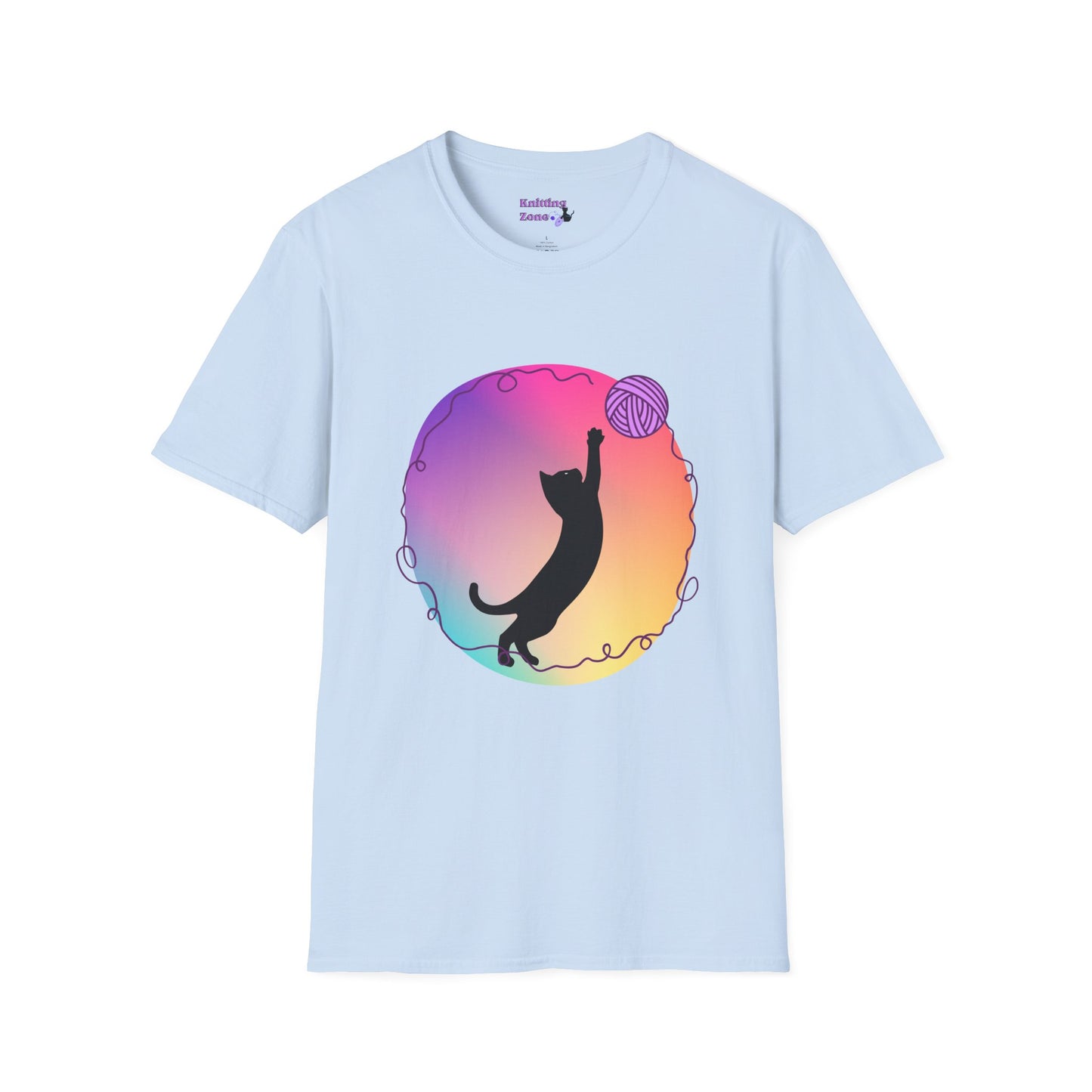 Cat With Yarn Unisex T Shirt