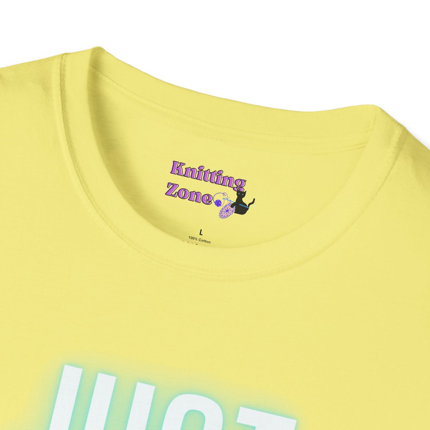 Just Knit Blue Unisex T Shirt