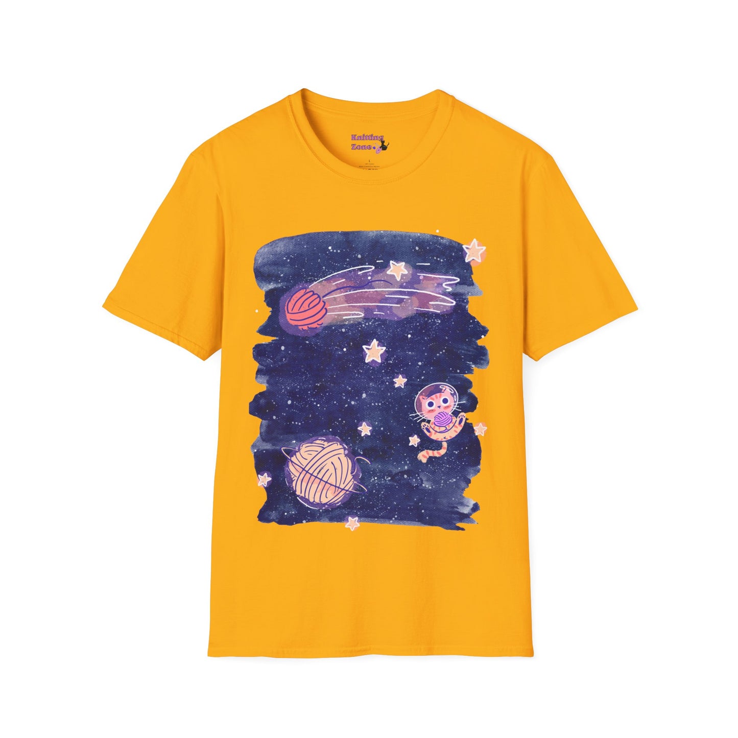 Cats in Space Unisex T Shirt