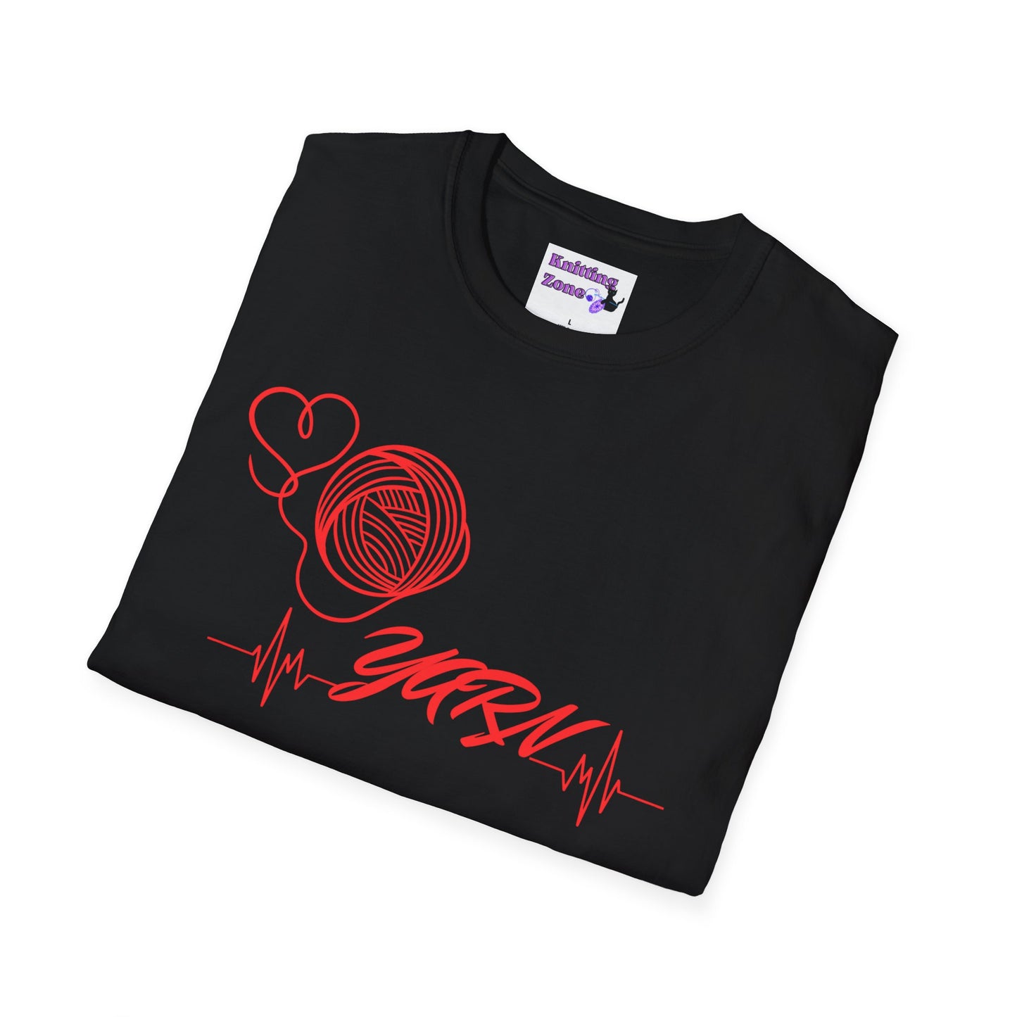 Yarn Heartbeat Unisex T Shirt