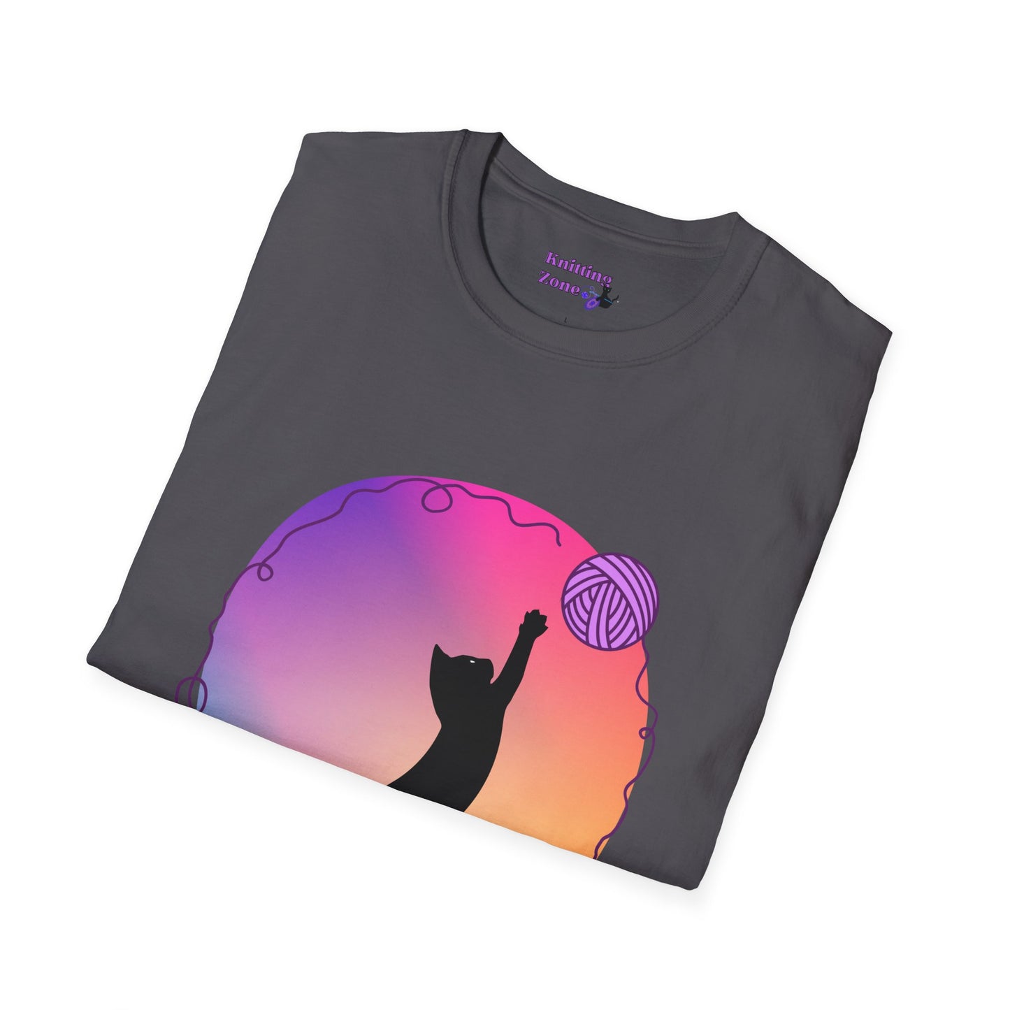Cat With Yarn Unisex T Shirt