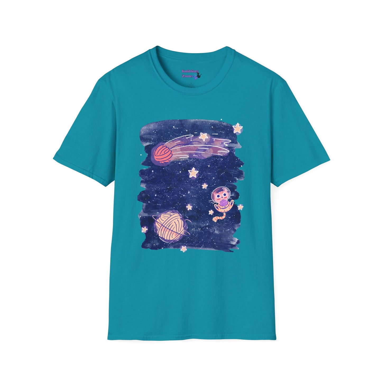 Cats in Space Unisex T Shirt