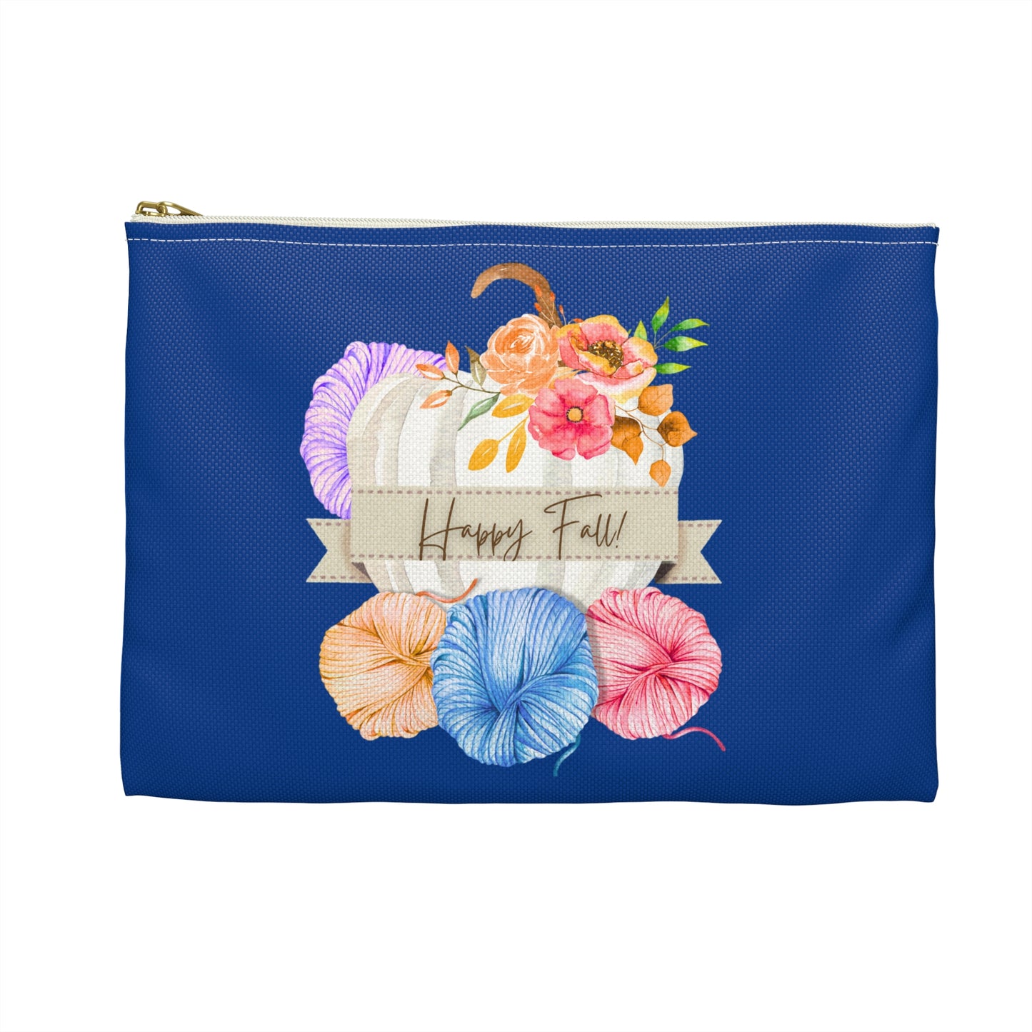 Cozy Autumn Accessory Pouch