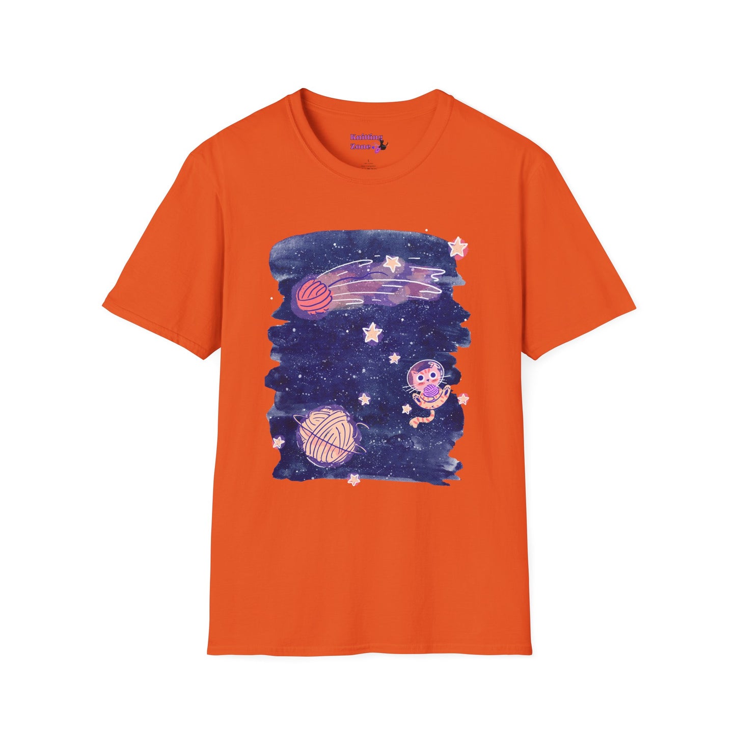 Cats in Space Unisex T Shirt