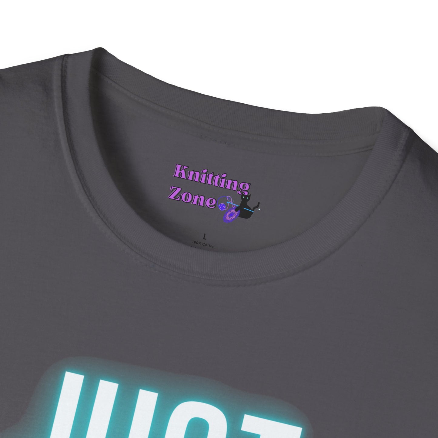 Just Knit Blue Unisex T Shirt