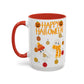 Cozy Ghost Accent Coffee Mug (15oz)