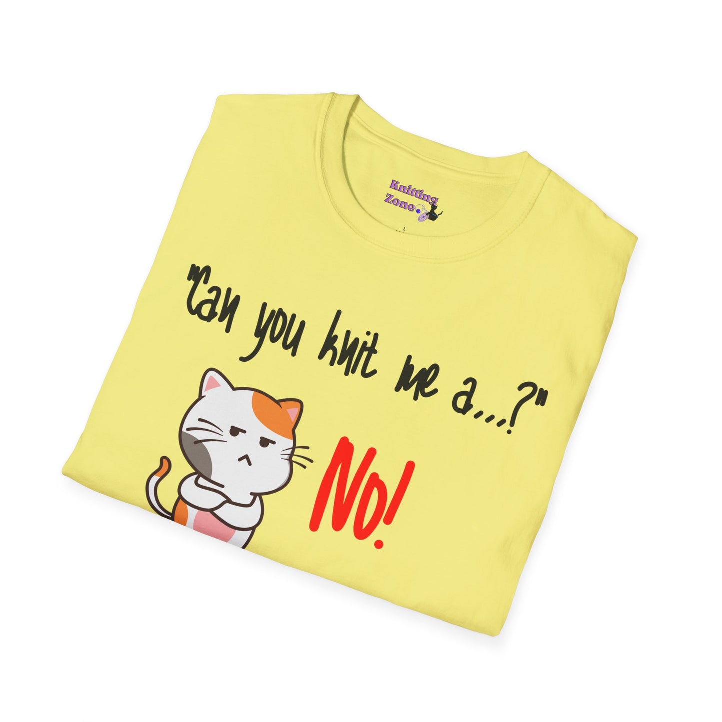 Can you Knit me a Unisex T Shirt
