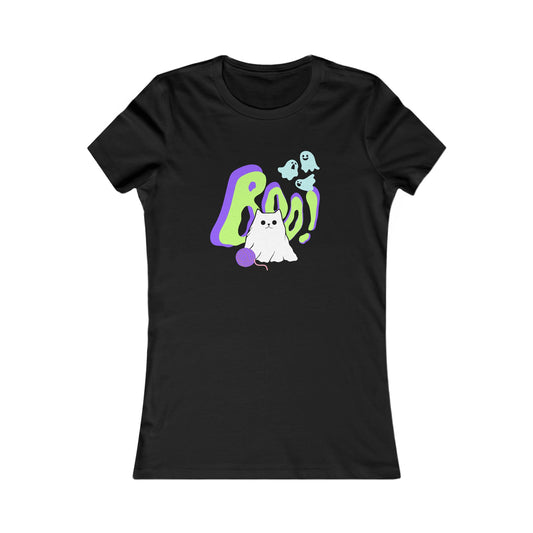 Boo Cat Women's T Shirt