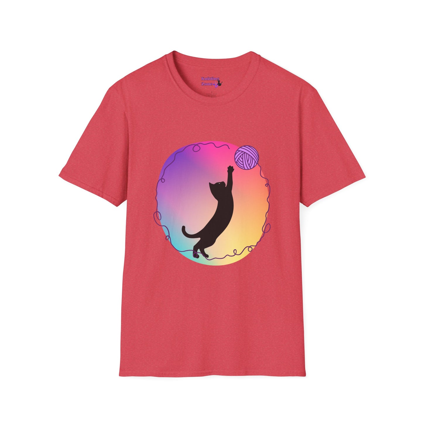 Cat With Yarn Unisex T Shirt