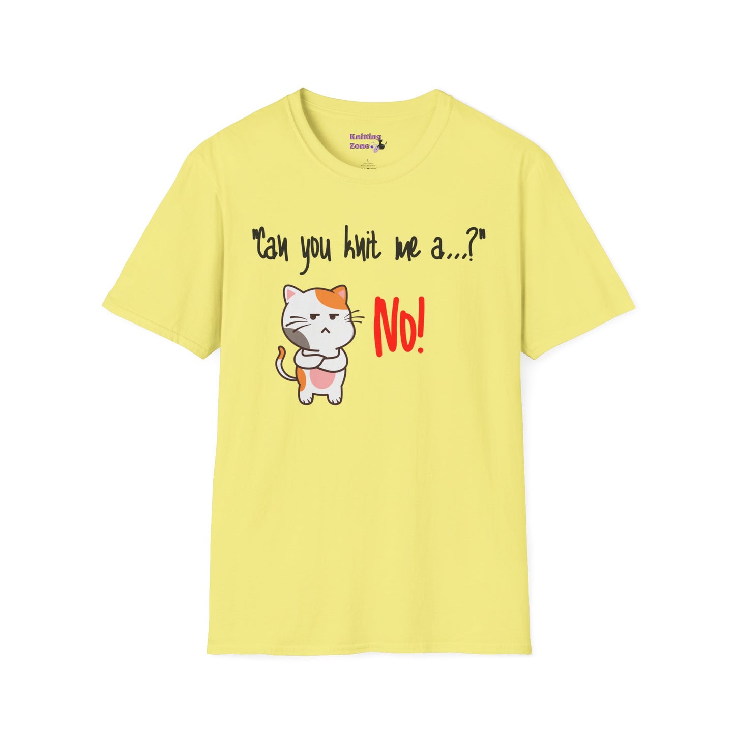 Can you Knit me a Unisex T Shirt