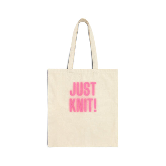 Just Crochet Cotton Canvas Tote Bag