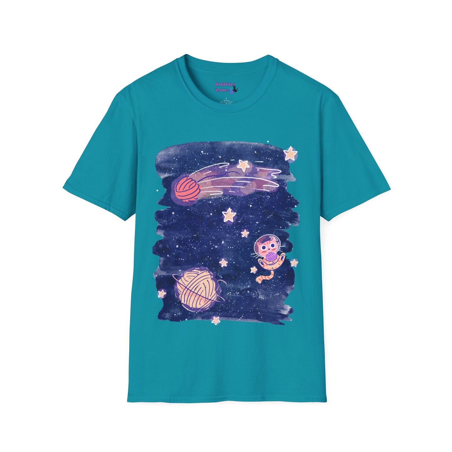 Cats in Space Unisex T Shirt