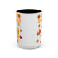 Cozy Ghost Accent Coffee Mug (15oz)