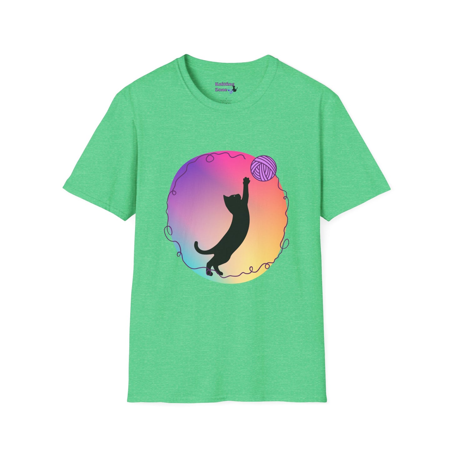Cat With Yarn Unisex T Shirt