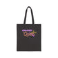 Crochet Queen Cotton Canvas Tote Bag