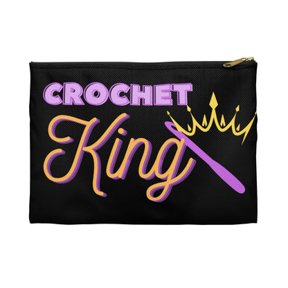 Crochet King Accessory Pouch