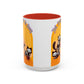 Knit Drink and Be Spooky Accent Coffee Mug (15oz)