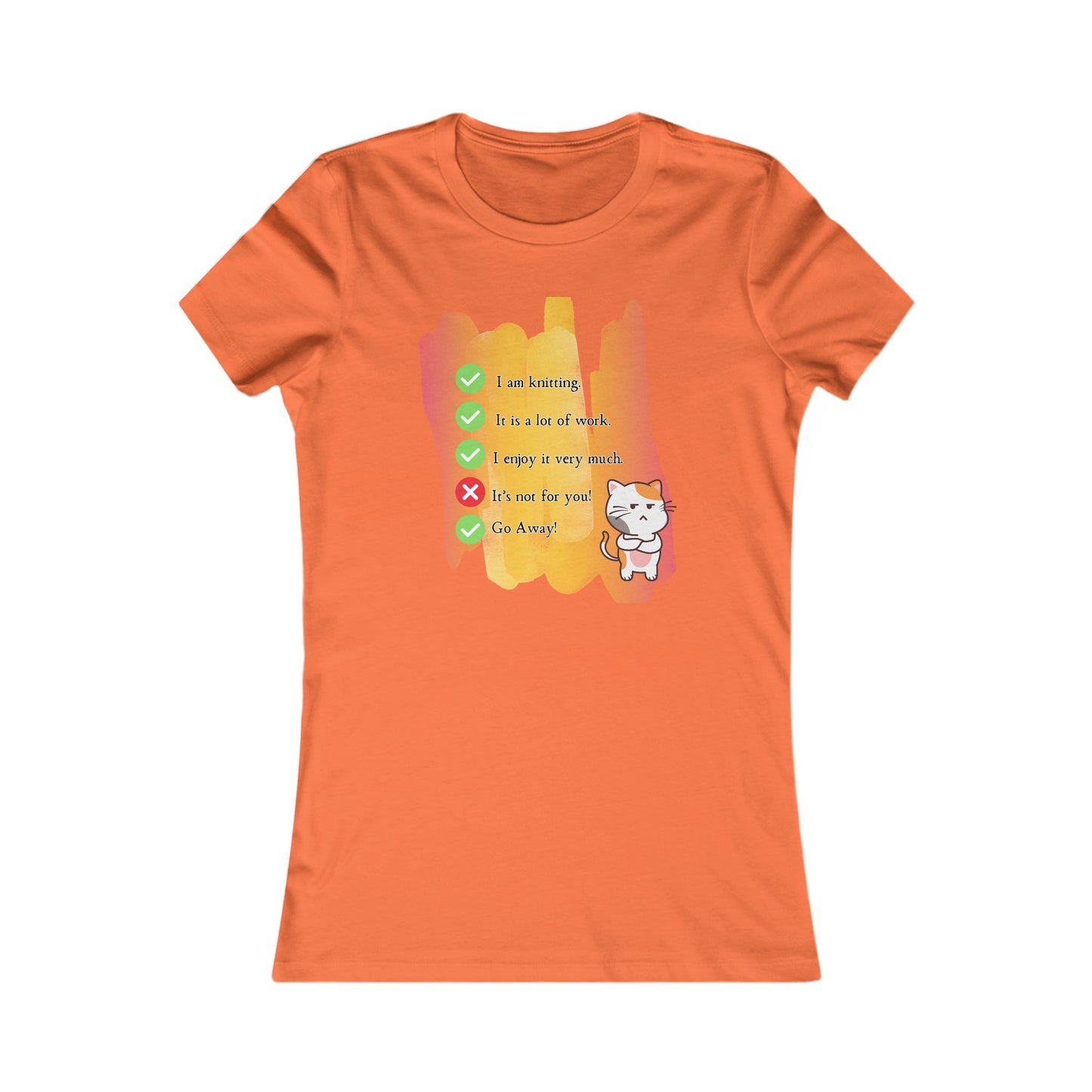 Yes I am Knitting Women's T Shirt