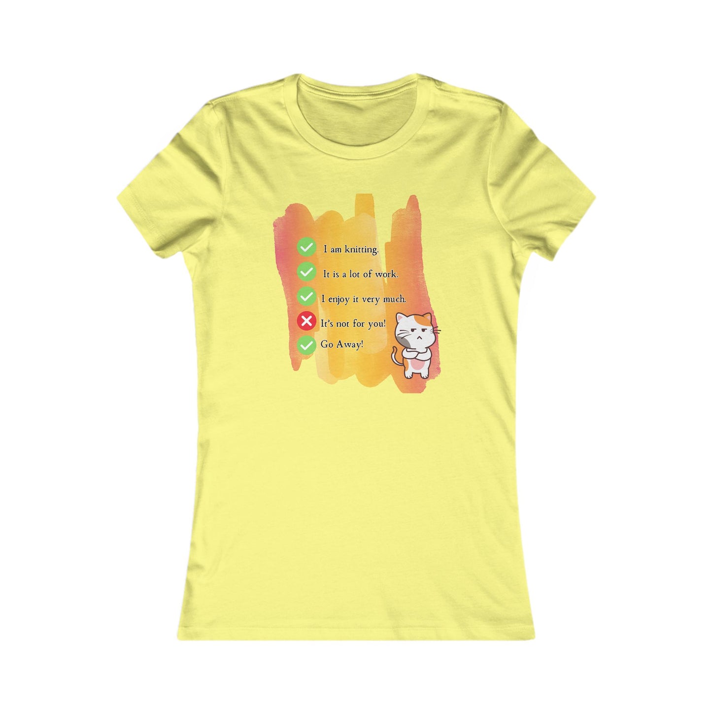 Yes I am Knitting Women's T Shirt