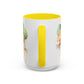 Must Knit Faster Accent Coffee Mug (15oz)