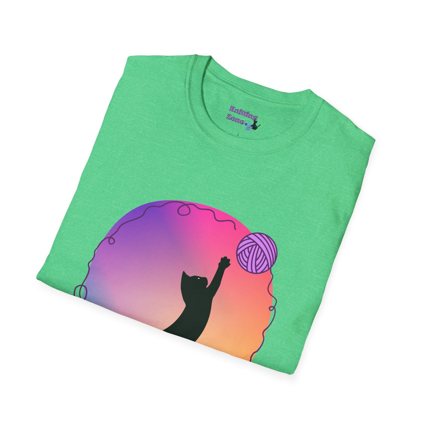 Cat With Yarn Unisex T Shirt