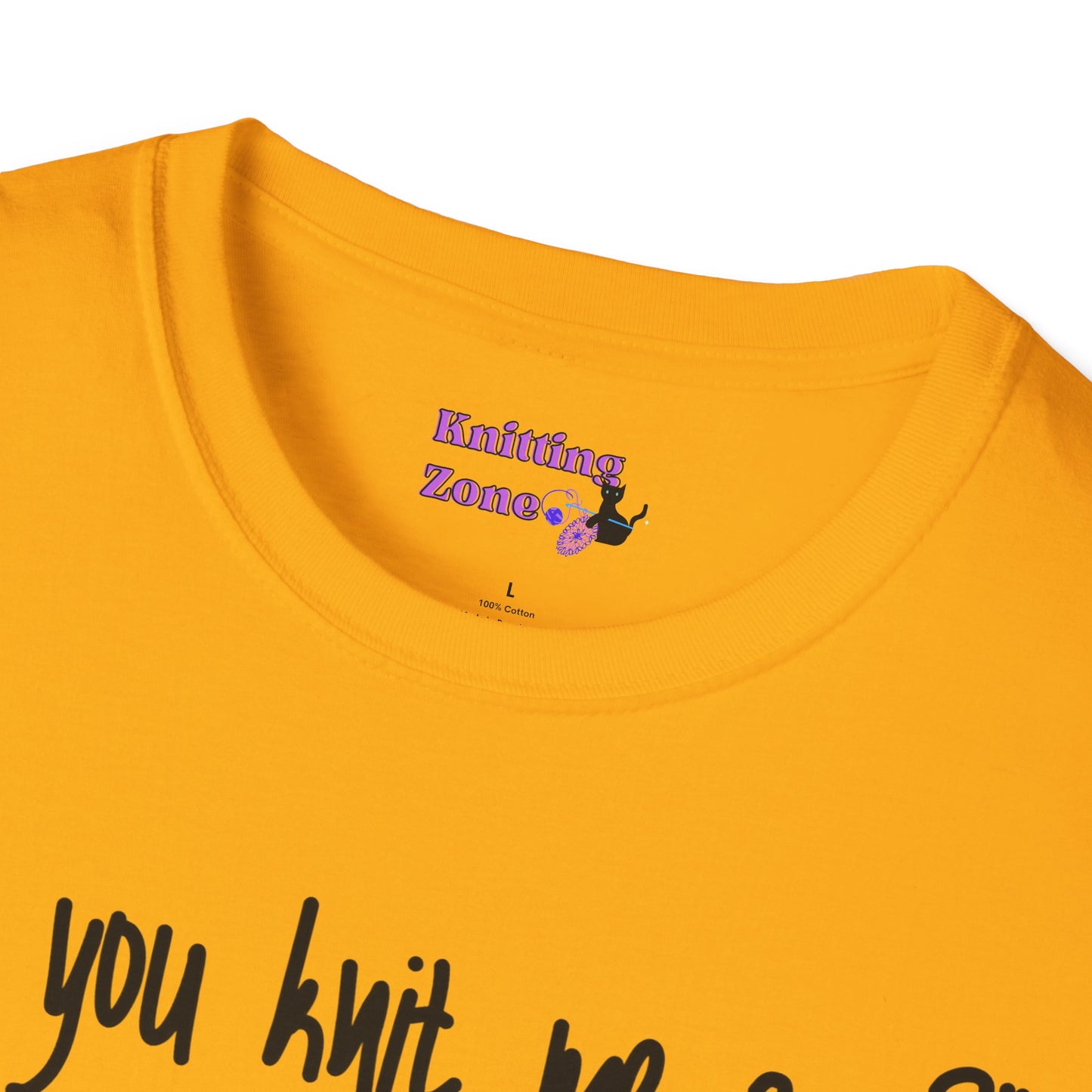 Can you Knit me a Unisex T Shirt