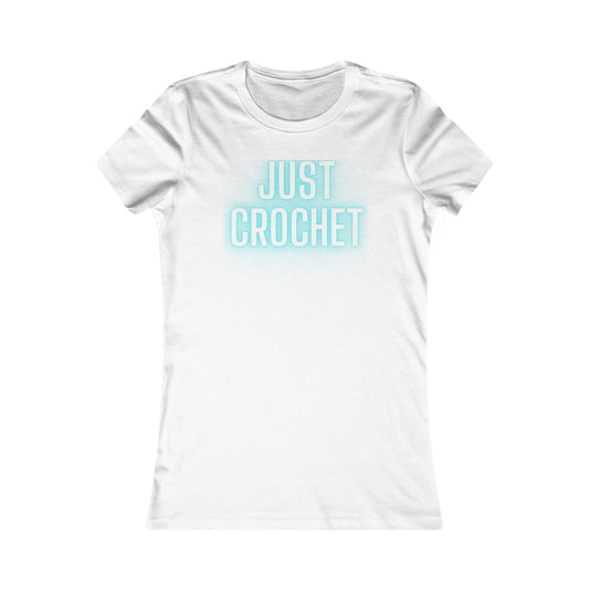 Just Crochet Blue Women's T Shirt