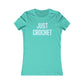 Just Crochet Blue Women's T Shirt