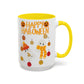 Cozy Ghost Accent Coffee Mug (15oz)