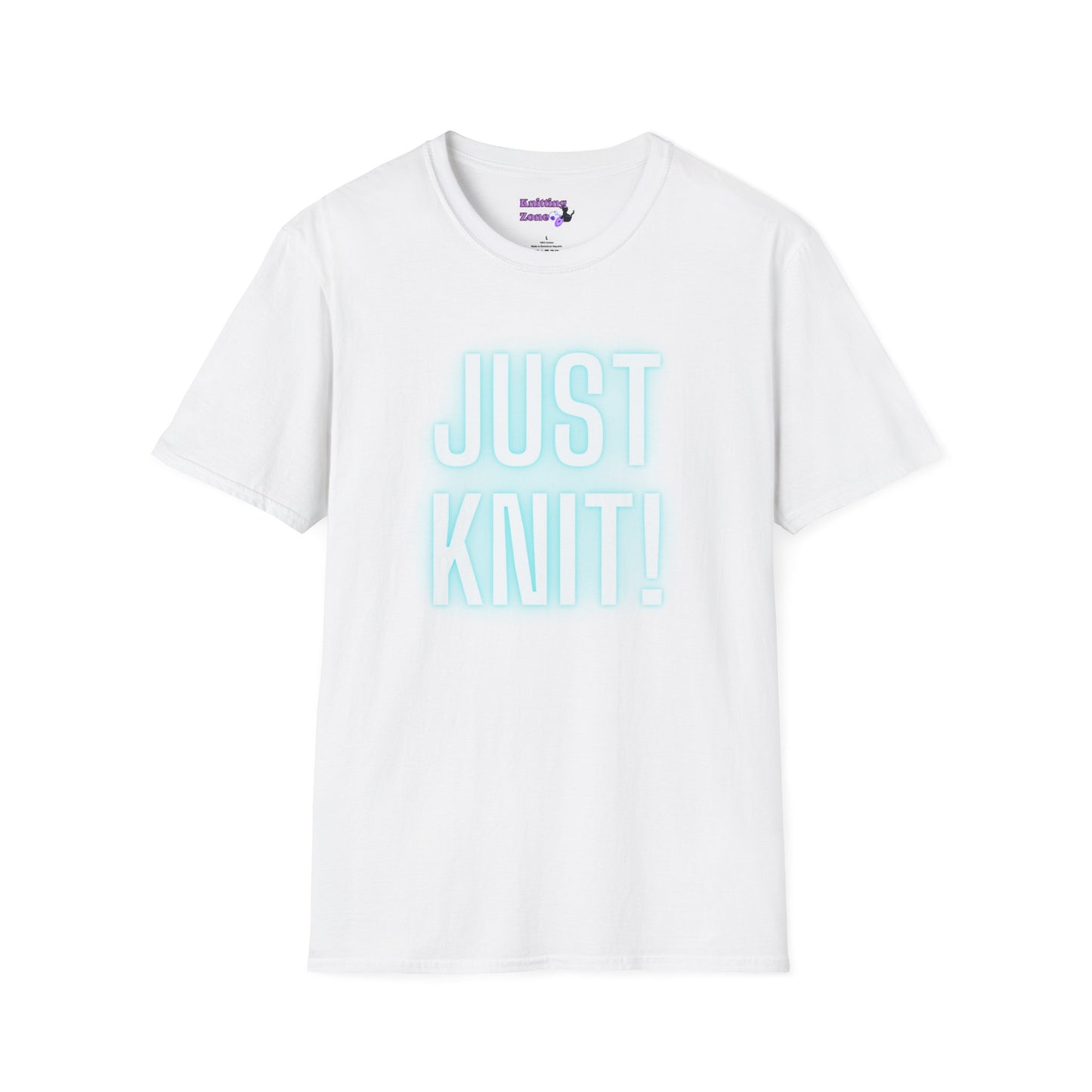 Just Knit Blue Unisex T Shirt