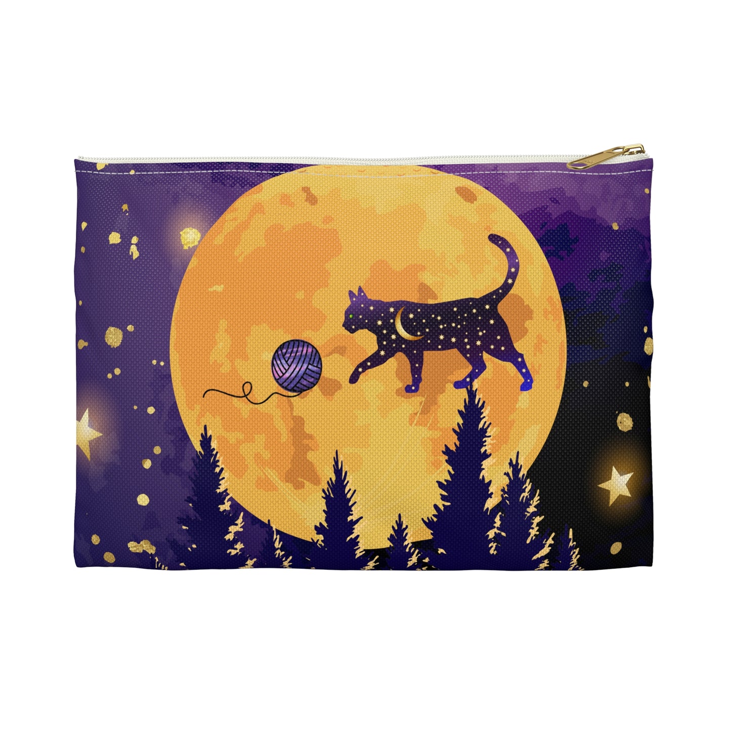 Star Cat Accessory Pouch