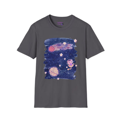 Cats in Space Unisex T Shirt