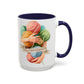 Must Knit Faster Accent Coffee Mug (15oz)