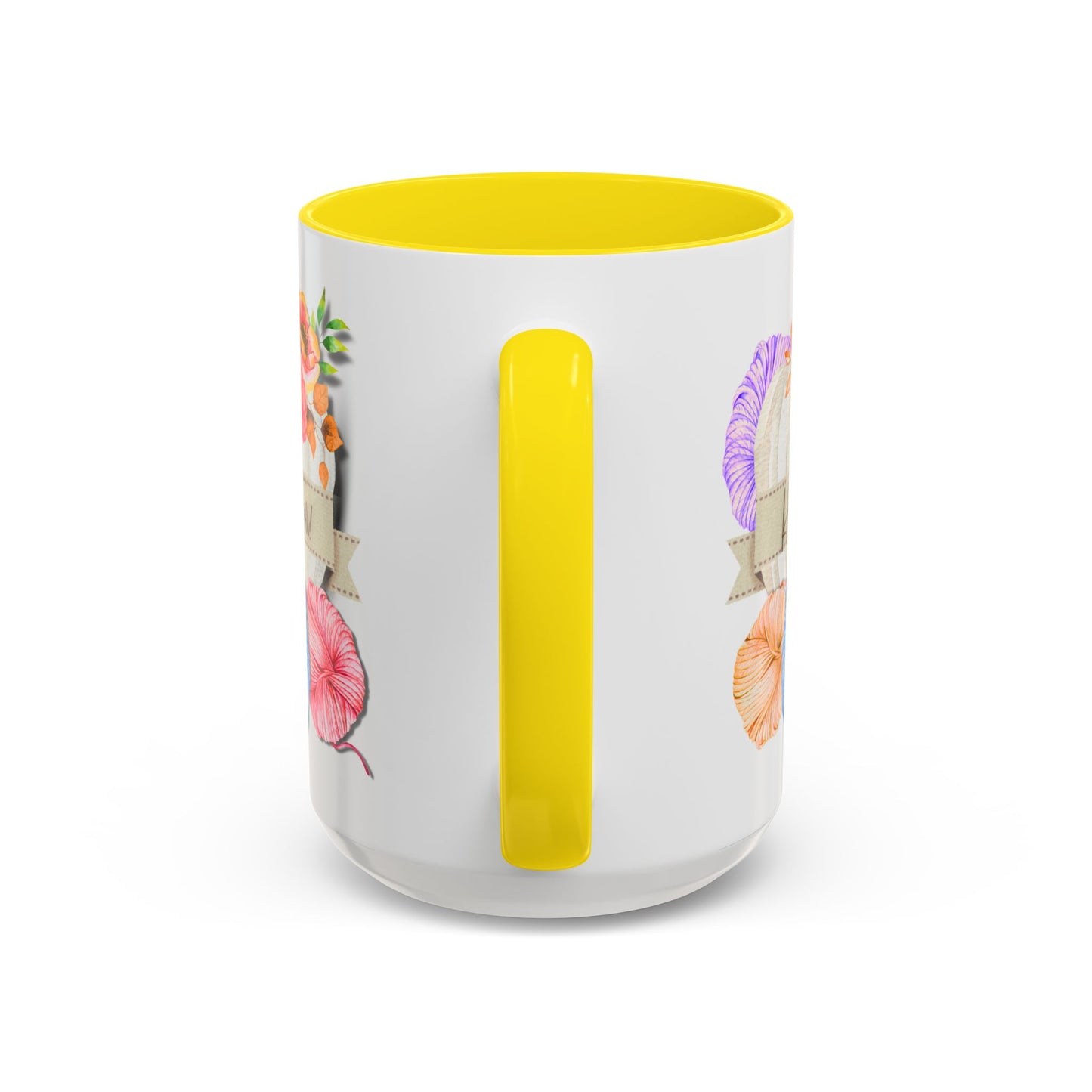 Cozy Autumn Accent Coffee Mug (15oz)