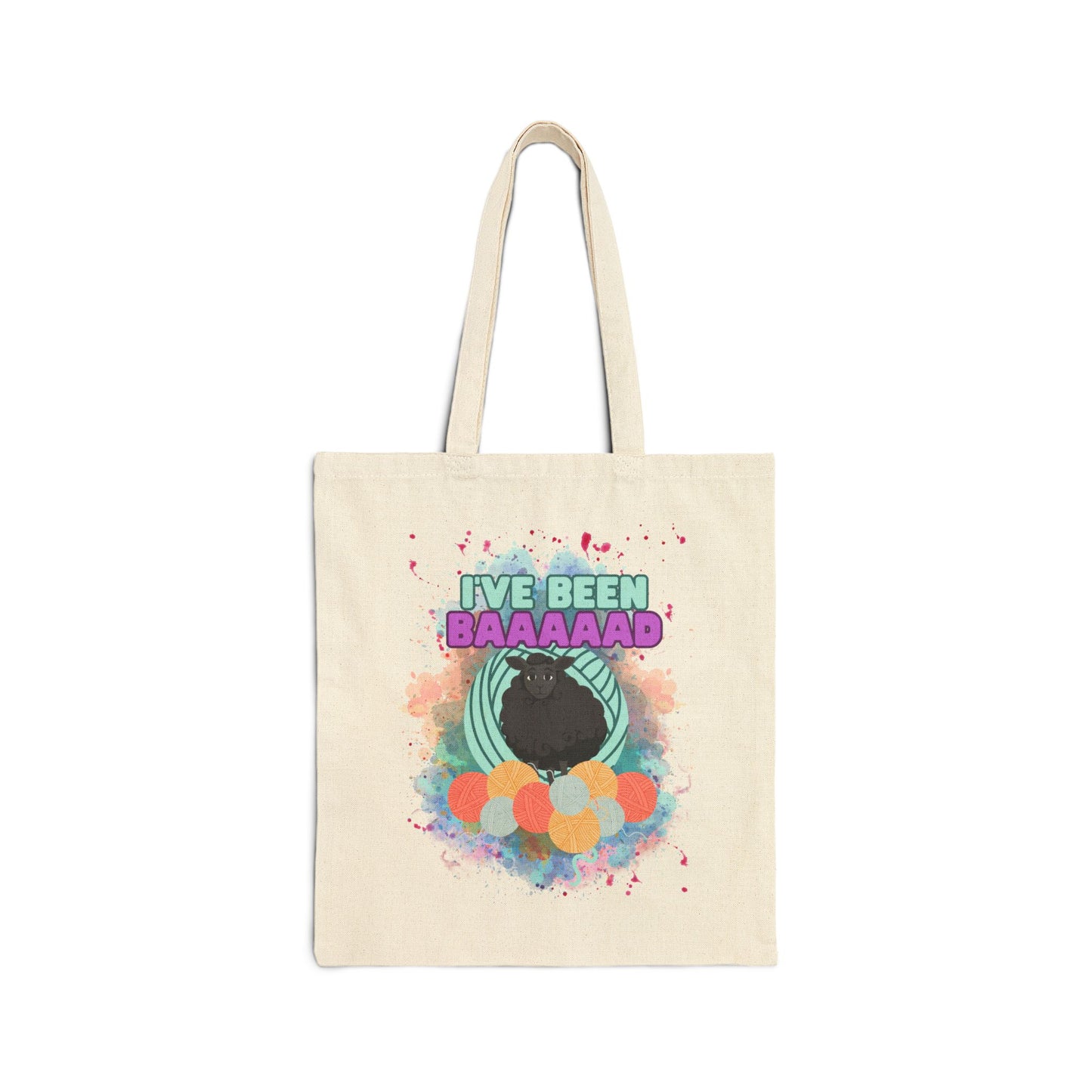 Baaad Canvas Tote Bag