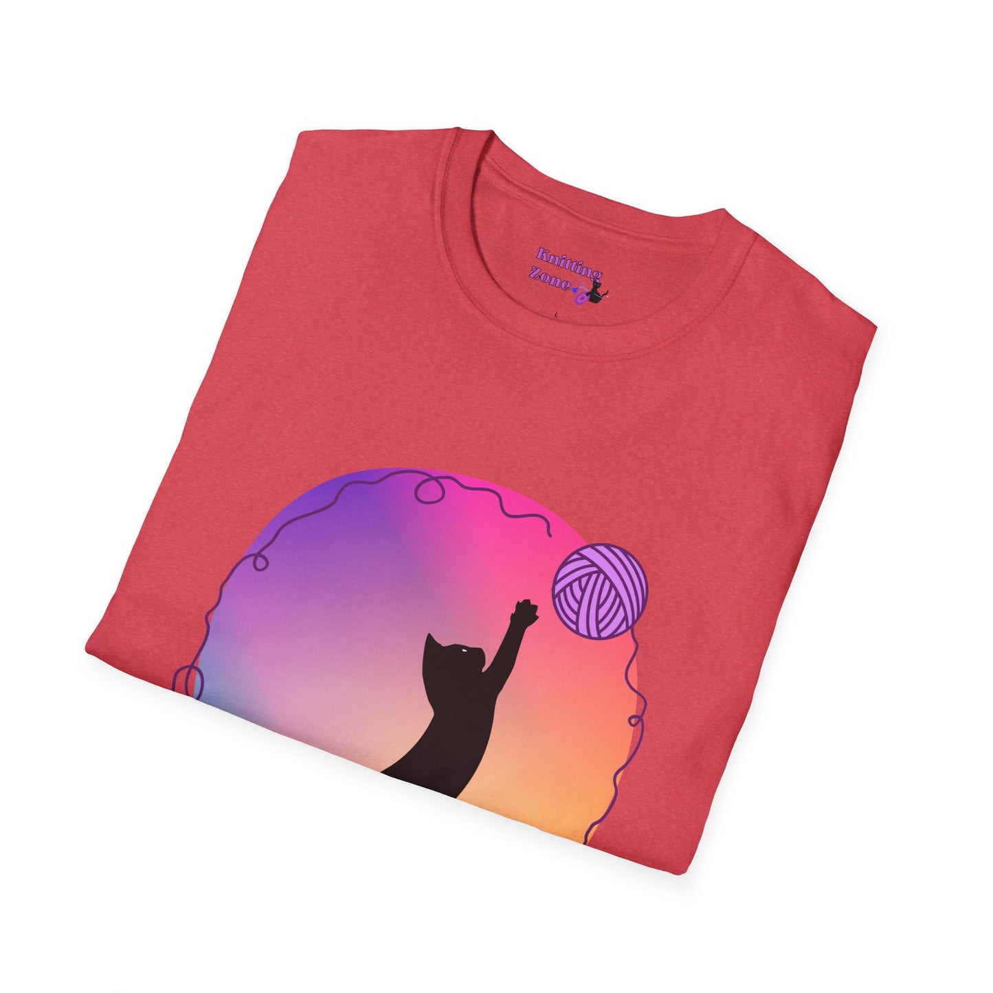 Cat With Yarn Unisex T Shirt