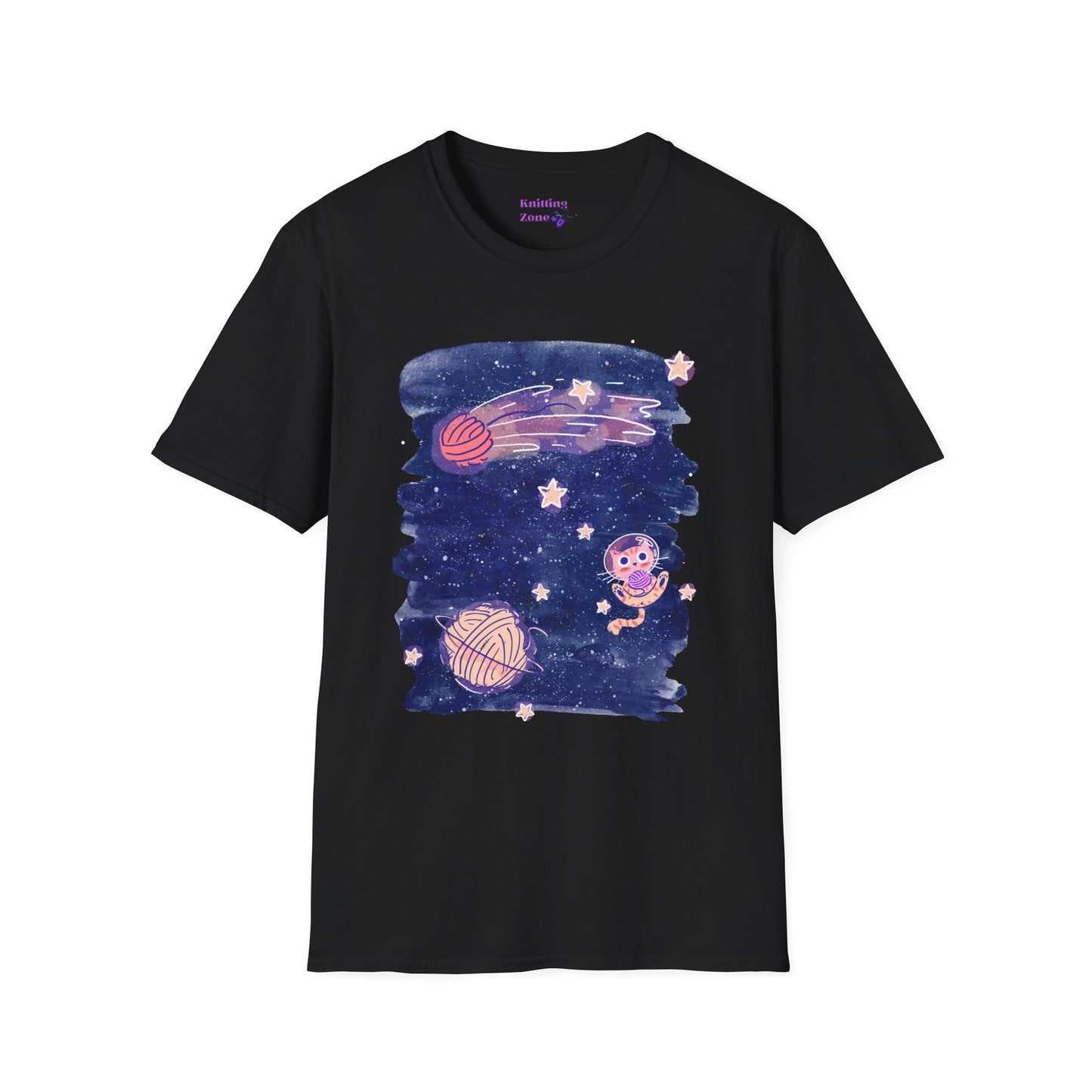 Cats in Space Unisex T Shirt