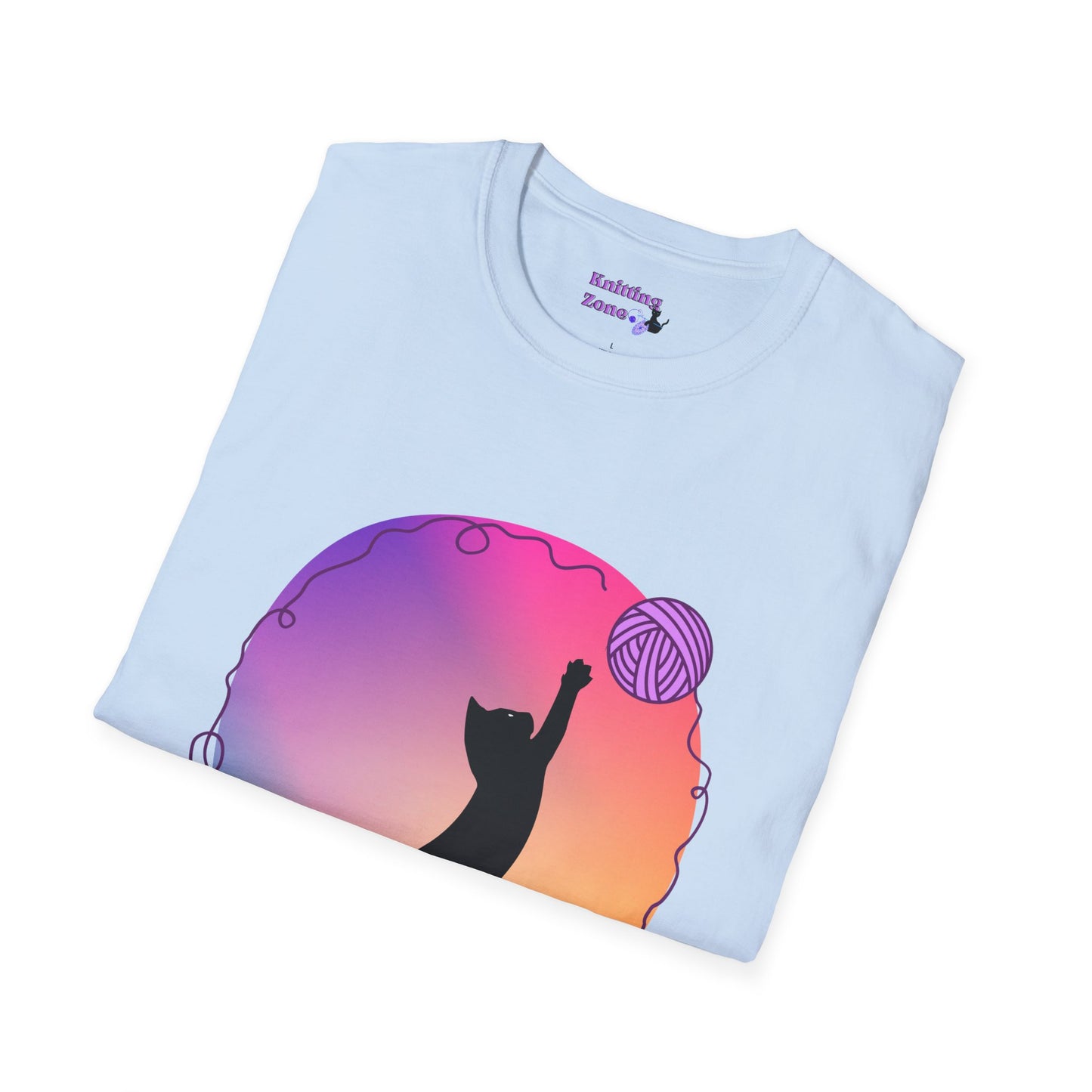 Cat With Yarn Unisex T Shirt