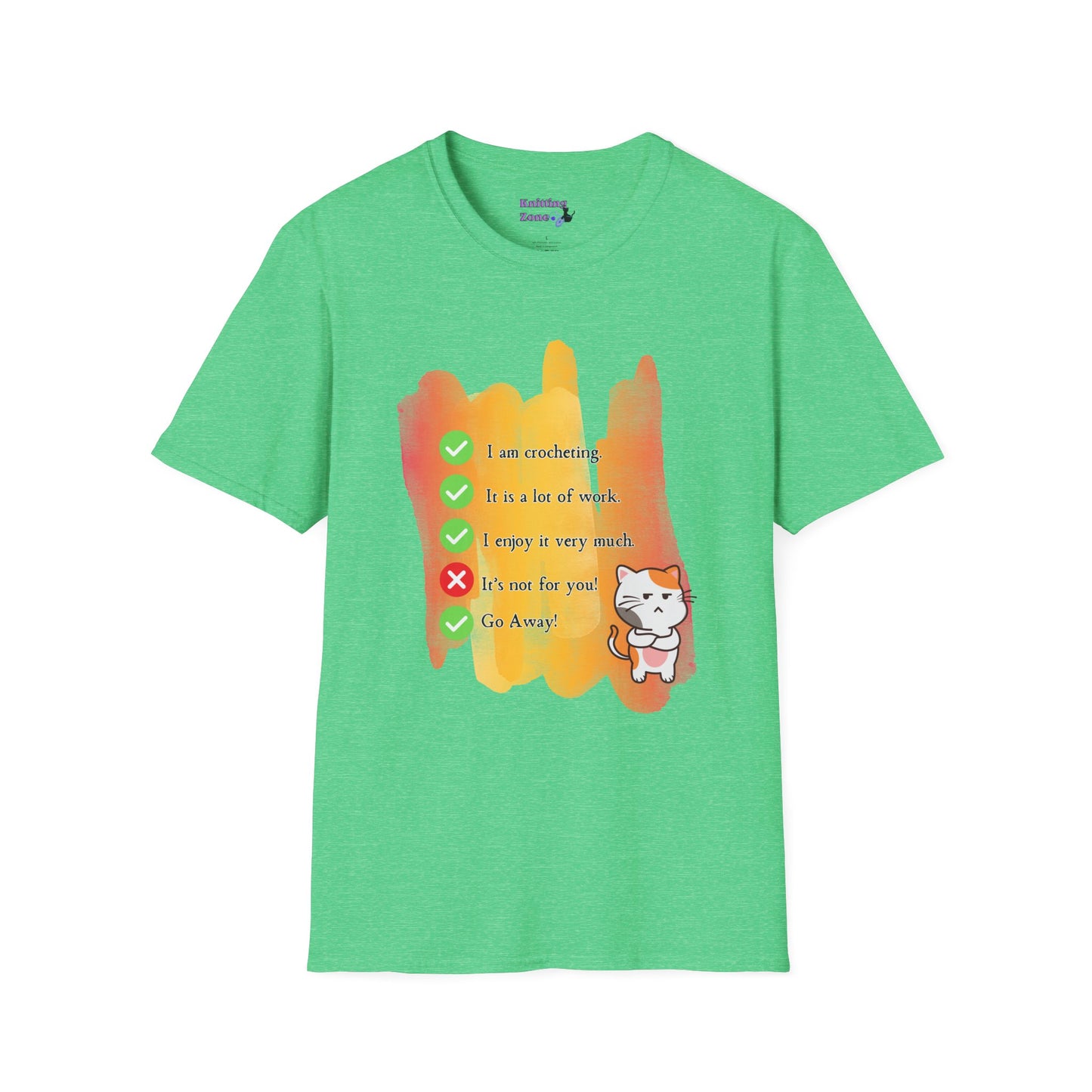 Yes I am Crocheting Unisex T Shirt